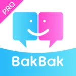 Logo of BakBak PRO Video Chat android Application 